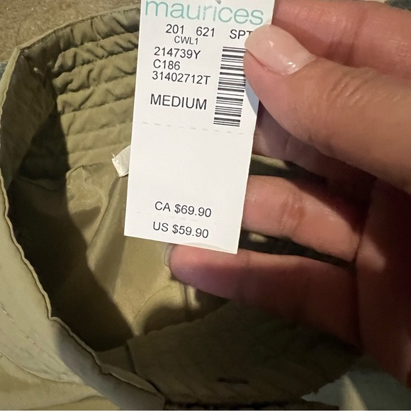 Maurices Quilted light olive Jacket women’s M - Picture 8 of 8